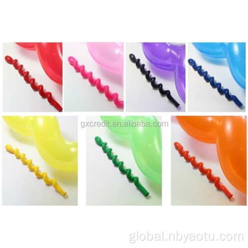 China free strip long balloons twisting in bulk party Supplier